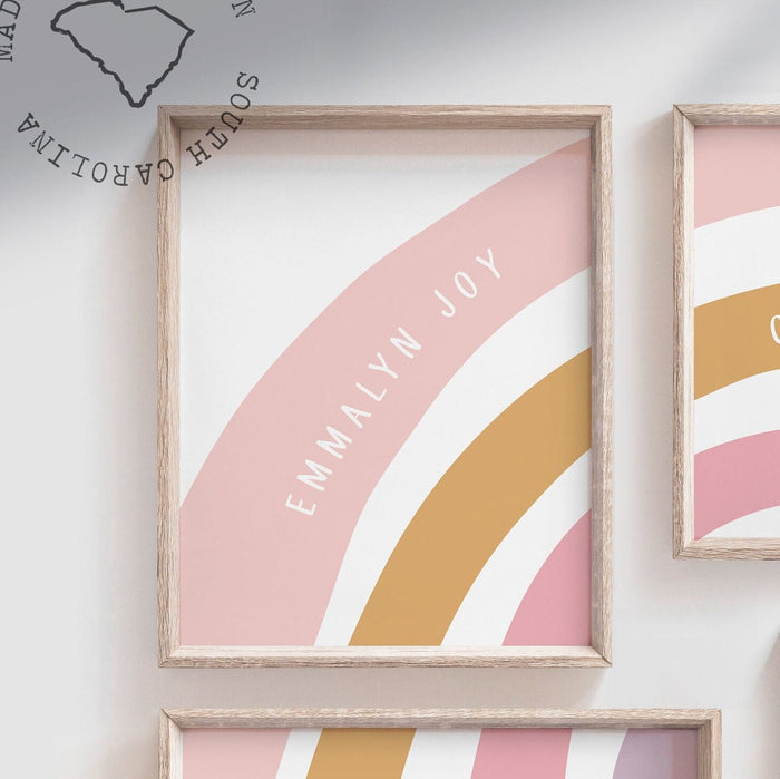 Sister room decor, big girl room two sisters, gift for sisters, shared bedroom personalized names, sisters room decorations, twin sister art