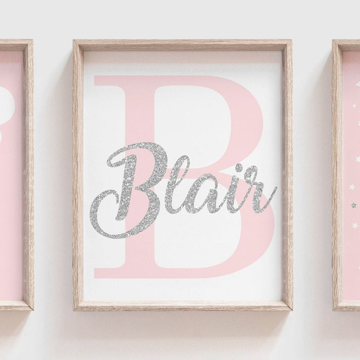 Baby girl nursery purple and gray, purple nursery art, girls nursery wall decor lilac purple, baby girl wall art sparkle, purple sparkle art