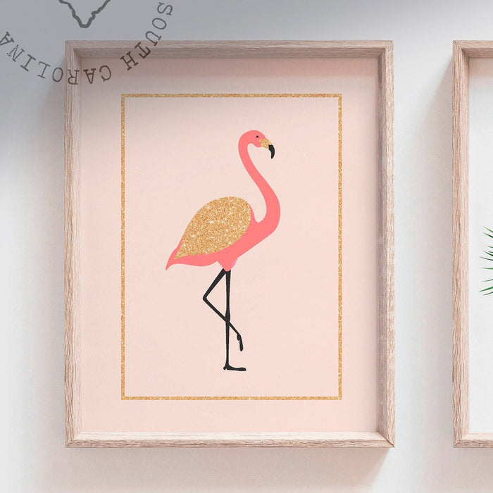 Coral blush gold nursery art, baby girl nursery coral tropical, pink gold tropical nursery, coral gold tropical nursery, toddler girl art