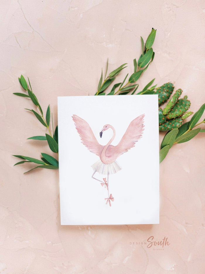 Flamingo nursery set of 3 prints, blush nursery decor, ballerina dance nursery, flamingo nursery decor, blush pink dancer art, pink ballet