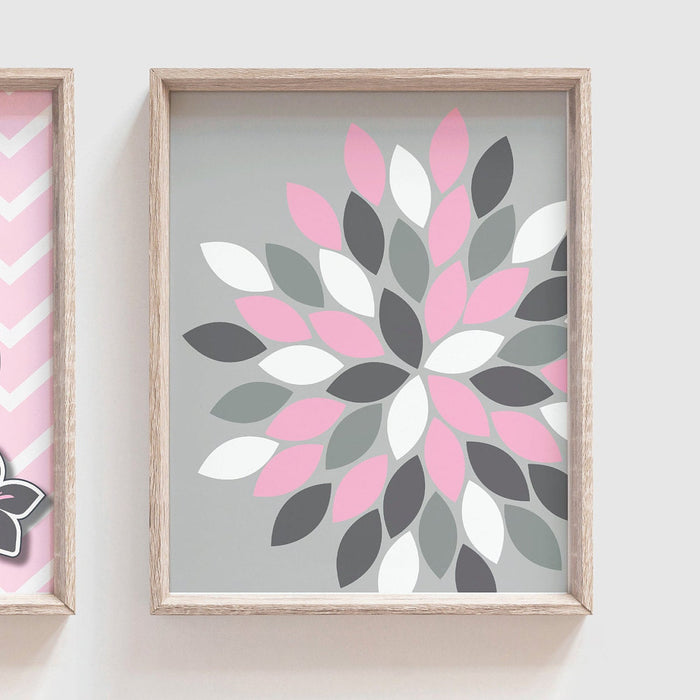 Owl nursery decor, baby girls owl nursery wall art, nursery wall art girl, pink decor for nursery, pink owls for nursery, nursery owl art
