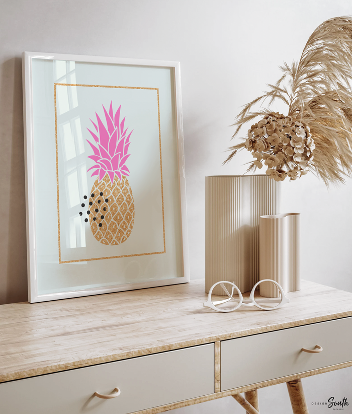 Teal pink and gold nursery, teal gold pink girl's room wall art, little girl tropical decor, beautiful girl you can do amazing things quote