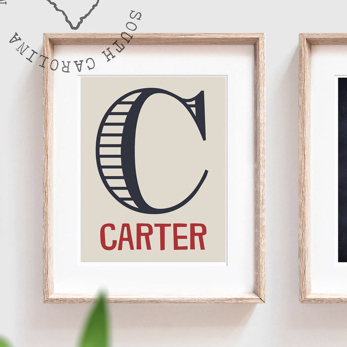 Transportation theme for boys nursery or bedroom, personalized name print for boys, oh the places you'll go, blue, red and green print, art