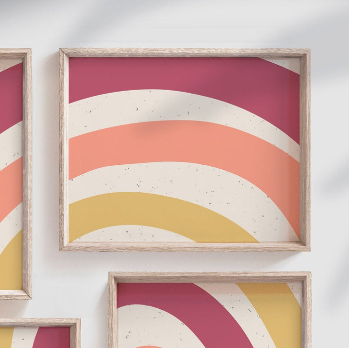 You are so loved nursery art, rainbow wall decor, baby room wall muted rainbow, playroom wall ideas, rainbow images, inspirational kids art