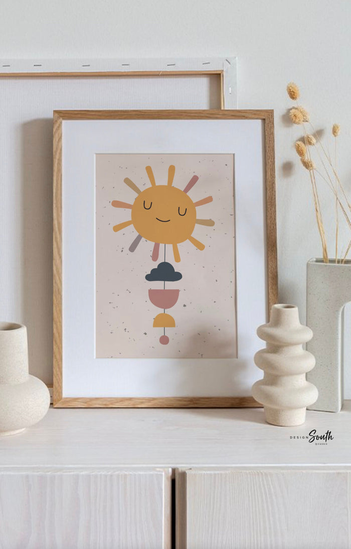 Boho collection, animal baby gender neutral nursery wall art, baby boy or girl neutral nursery decor, unisex animal decor for nursery earthy