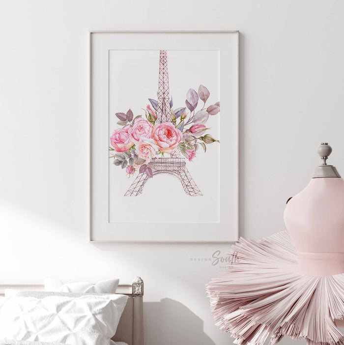 Paris nursery decor, parisian themed girls room, baby girl art blush pink room decor, paris girls bedroom, parisian nursery decor wall art