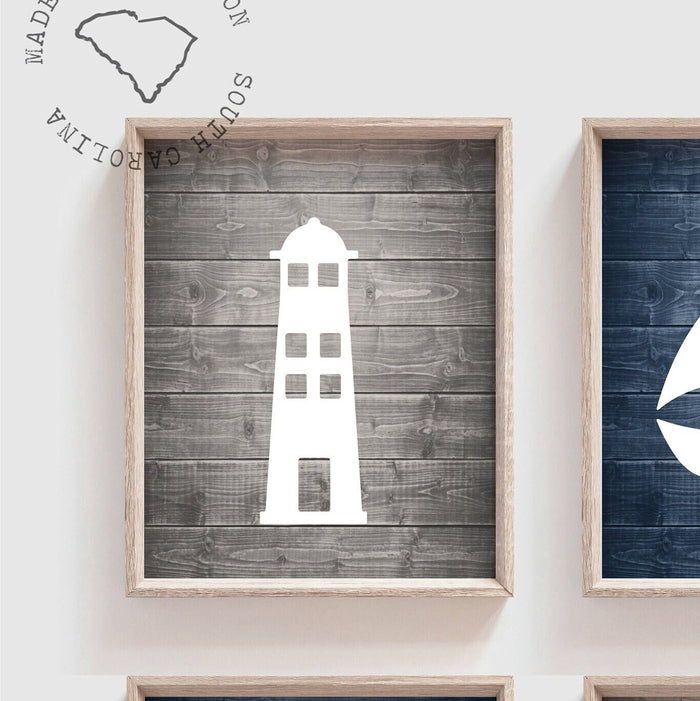 Nautical boys decor, navy and gray nautical themed wall art, decor for boys ocean nautical navy gray, nautical boy bedroom, kid nautical art