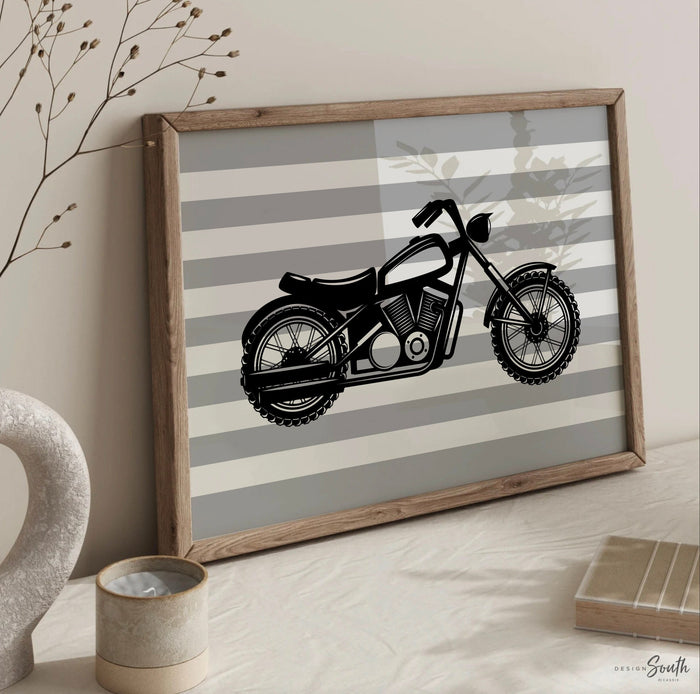 Motorcycle boy room decor, gift for boy motorcycle, big boy bedroom bedroom, motorcycle theme decor, motorbike boys, motorcycle boys nursery