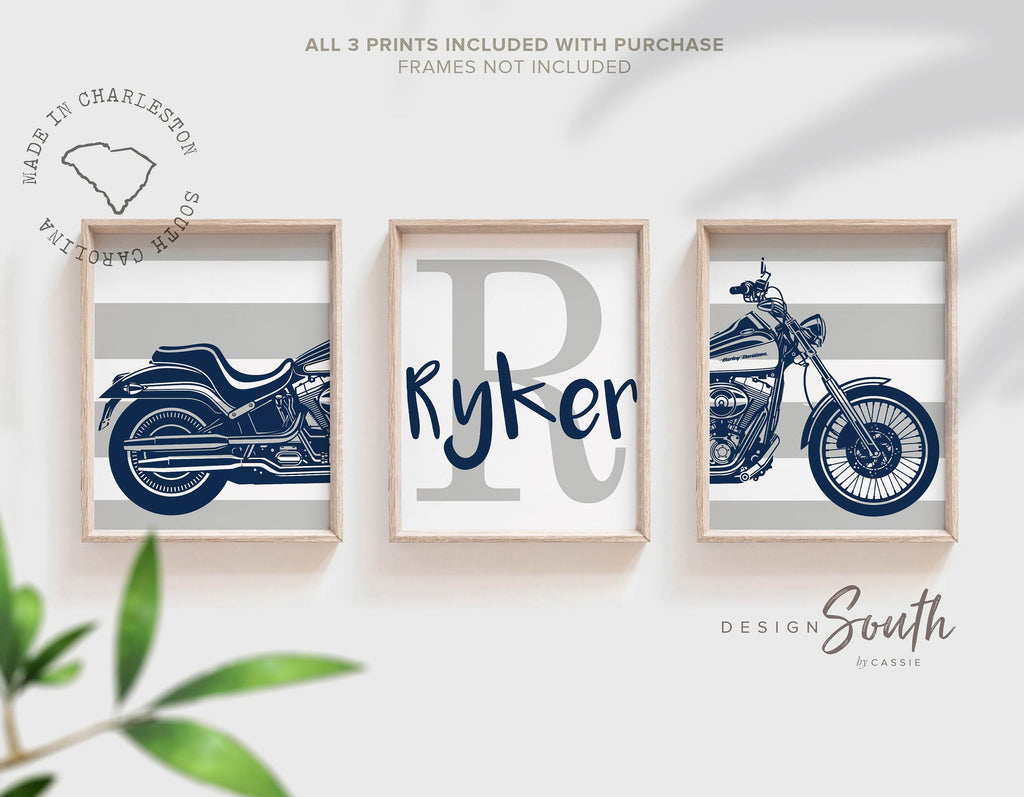 Softail harley davidson motorcycle nursery art, motorcycle kid gift, baby boy motorcycle, boy bedroom motorcycles, motorcycle theme harley