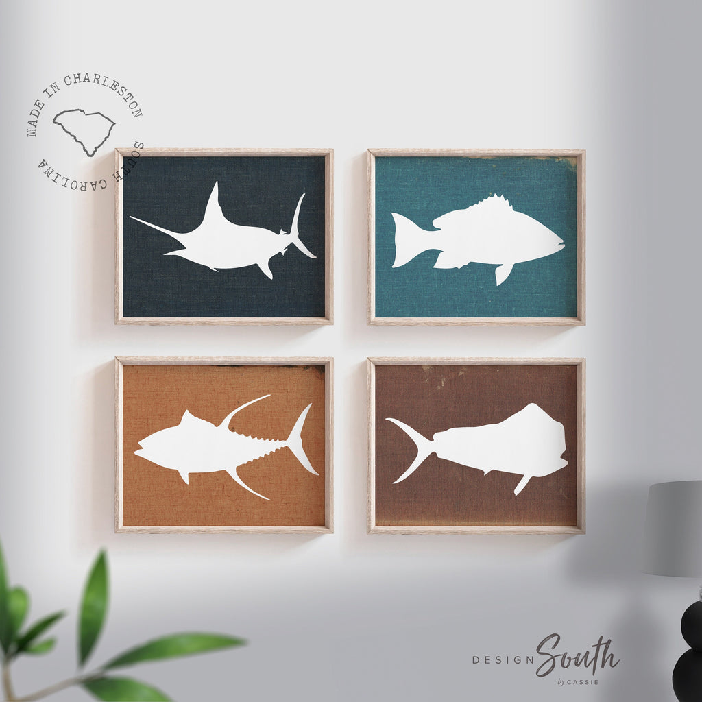 Boys fishing bedroom wall art, fish decor for boys, boys fishing theme, fish prints, baby boy fisherman, fish nursery art boys, fish decor