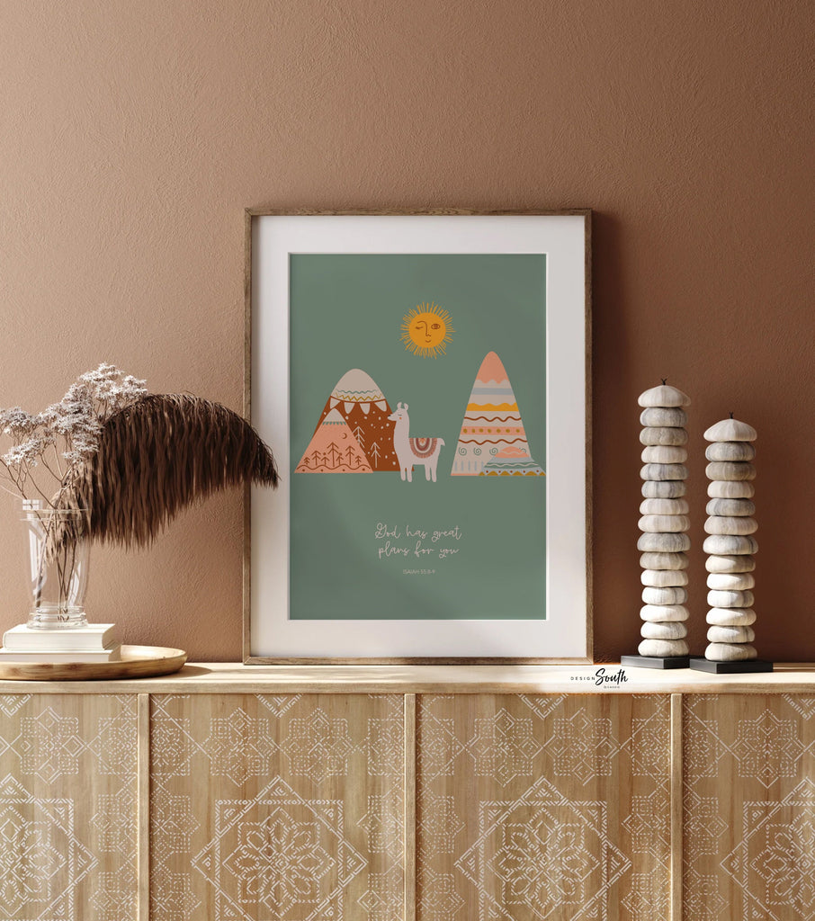 Christian nursery scripture art, church nursery decor gender neutral, bible verse prints, scripture wall art, boho gender neutral christian