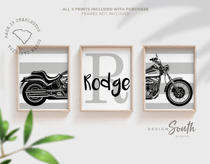 Softail harley davidson motorcycle nursery art, motorcycle kid gift, baby boy motorcycle, boy bedroom motorcycles, motorcycle theme harley