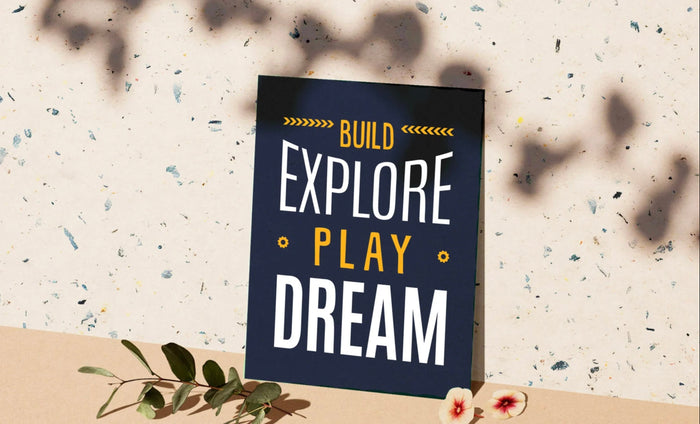 Construction boy bedroom theme, little boy construction truck art, construction with quote abc's 123's boy's name, build explore play dream