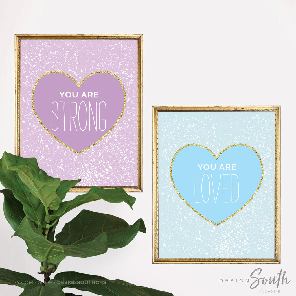 Pastel rainbow heart theme, heart themed wall art for girl bedroom decor, colorful rainbow magical look girl room style, pastel girl nursery