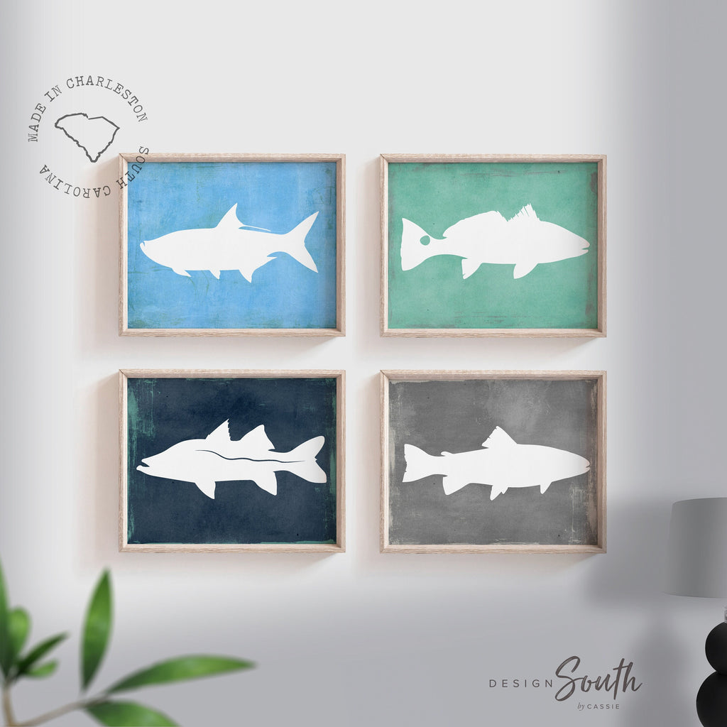 Boys fishing bedroom wall art, fish decor for boys, boys fishing theme, fish prints, baby boy fisherman, fish nursery art boys, fish decor