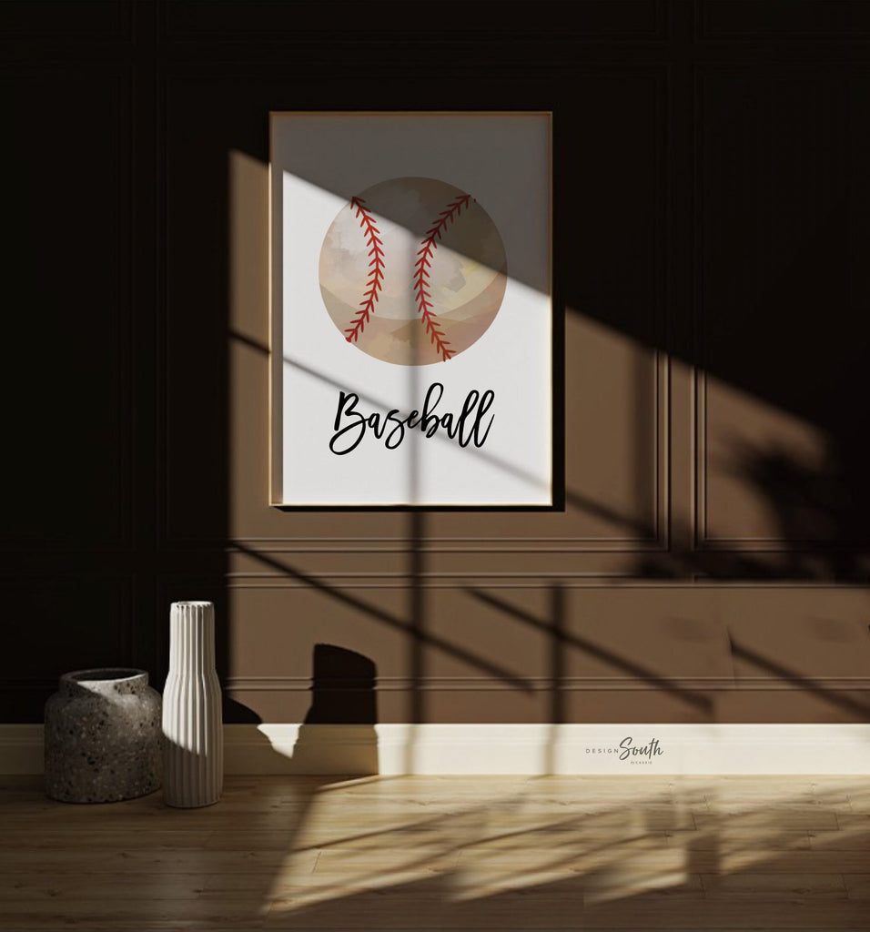 Sports nursery wall decor, sports theme baby shower gift, sports bedroom art little boys bedroom playroom nursery, sports collection photos