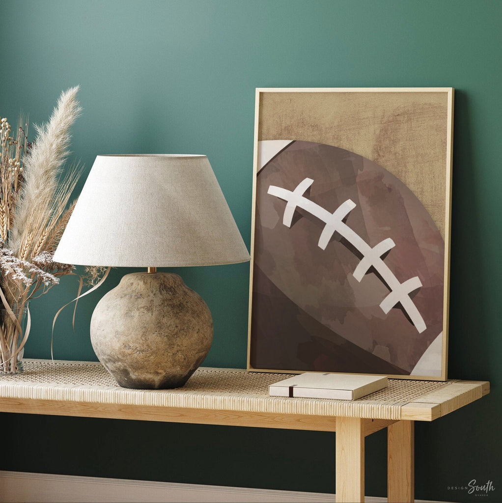 Rustic industrial kids room sports decor, modern sports nursery art set, industrial kids playroom decor, gift for boy sports theme, kid room