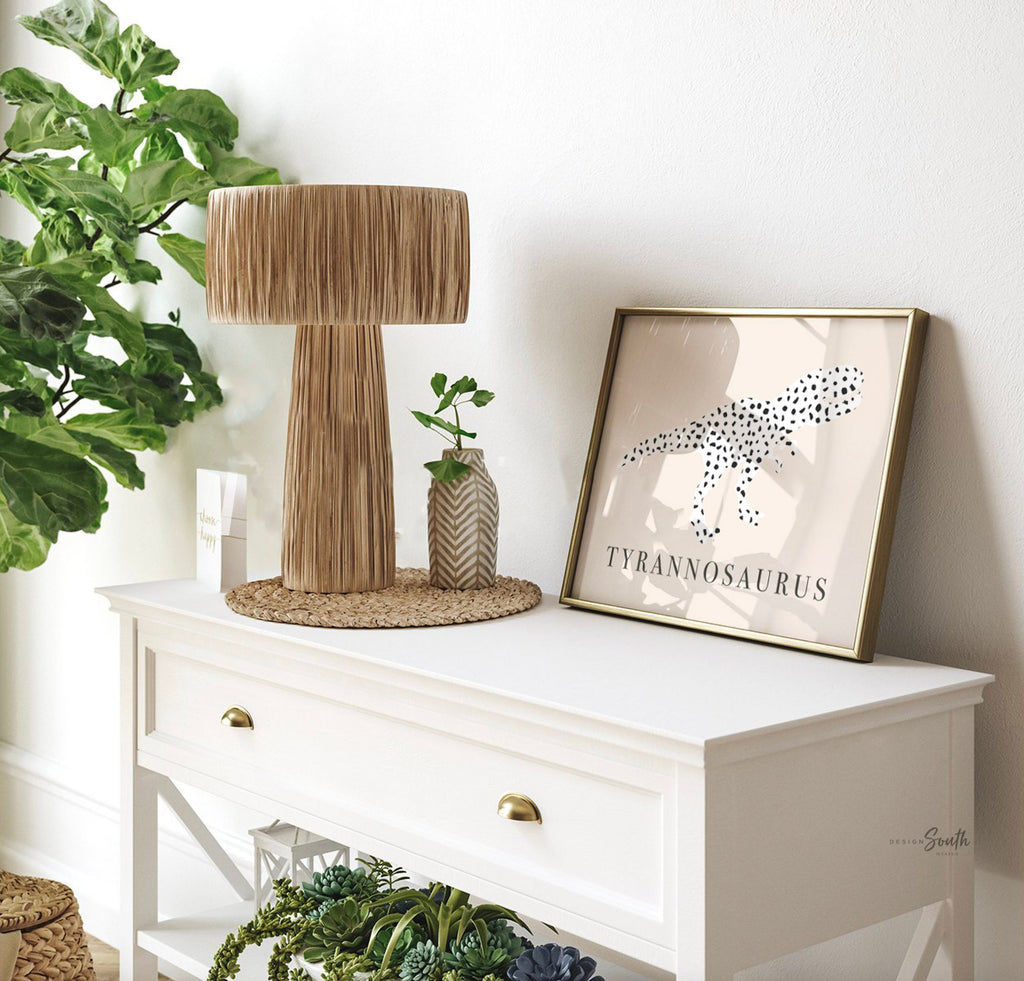 Modern girl room dinosaurs, girl mauve pink dinosaur art, baby girl dinosaur theme, girly dinosaur print, girl bedroom wall ideas dinosaurs