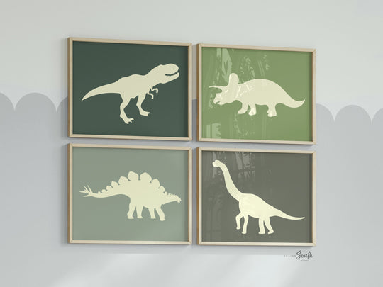 Boys dinosaur bedroom wall art, dinosaur decor for boys, dinosaur theme boy, dinosaur prints, baby boy dinosaurs, dinosaur nursery art boys