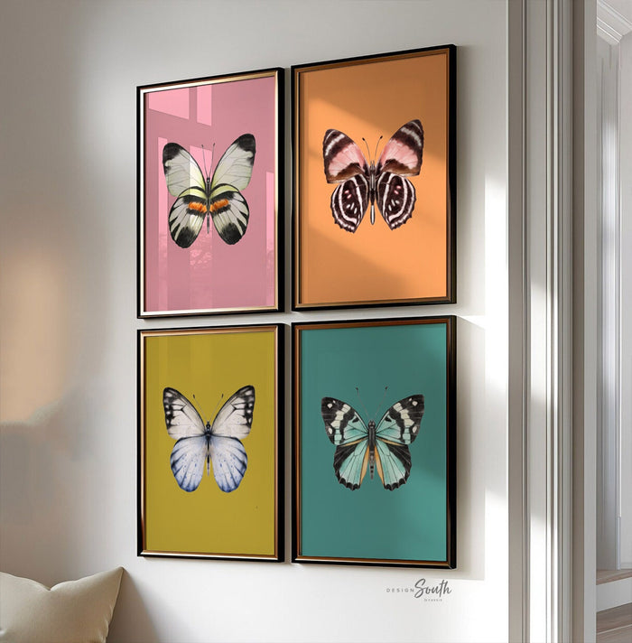 Butterfly baby art, butterfly baby nursery, butterfly nursery decor, butterfly nursery art, girls butterfly wall art, butterfly girls decor