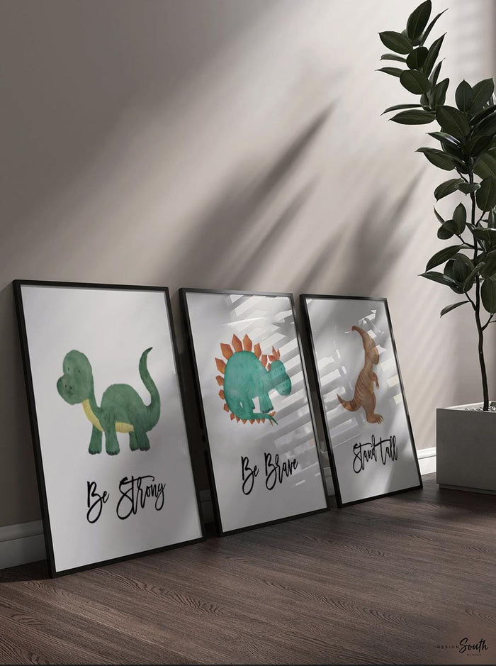 Boys dinosaur bedroom wall art, dinosaur decor for boys, boys dinosaur theme, dinosaur prints, baby boy dinosaurs, dinosaur nursery art boys