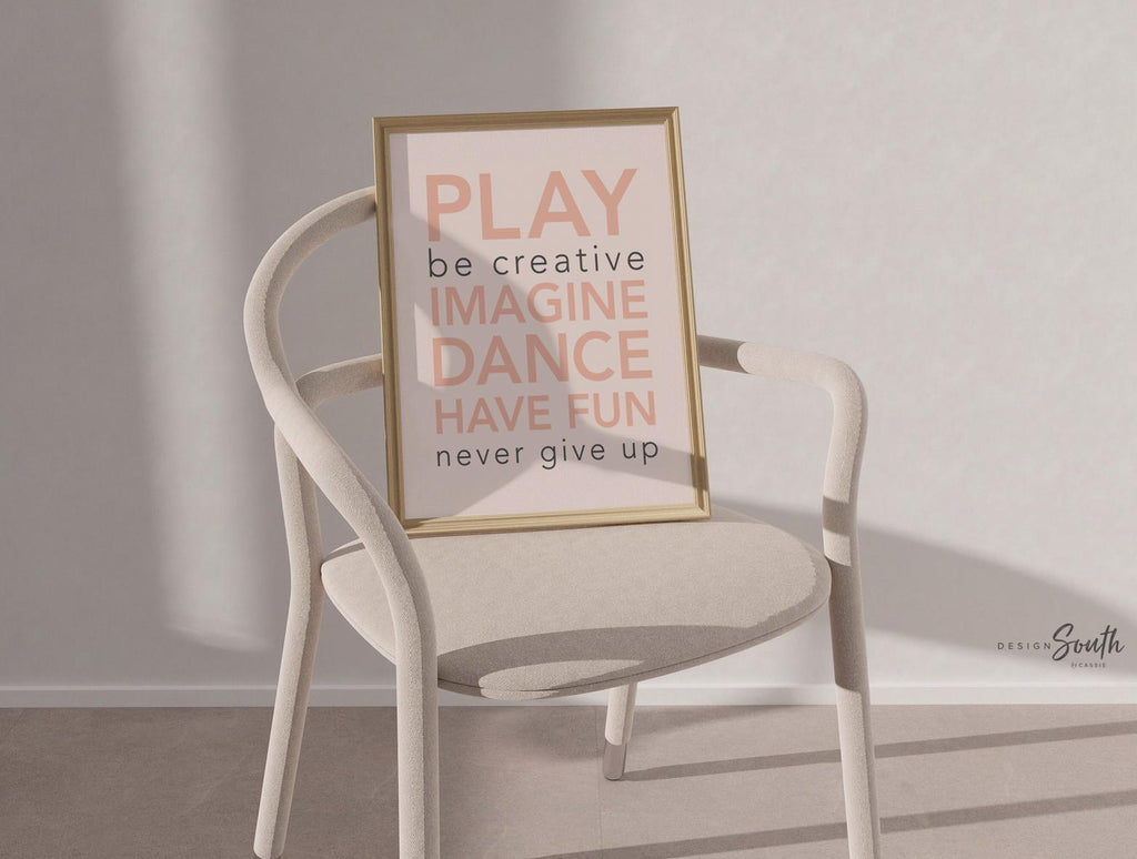 Pink gold dinosaur, pink playroom girl decor, toddler girl dinosaur wall art bedroom, gold glitter sparkles little girl art, gold dinosaurs