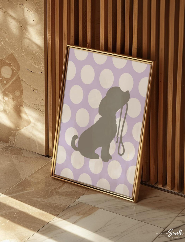 Baby girl nursery puppy dog theme decor, girl personalized puppy nursery decor, girl puppy gift, puppy dog baby shower, puppy birthday gift