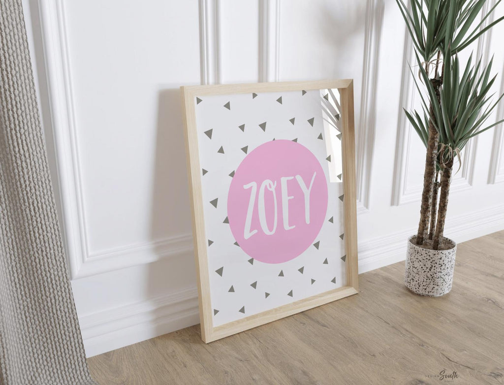 Pink puppy art, girls puppy art, baby girl puppy nursery, girls nursery puppies, girls puppy nursery, pink gray, pink and gray puppy nursery