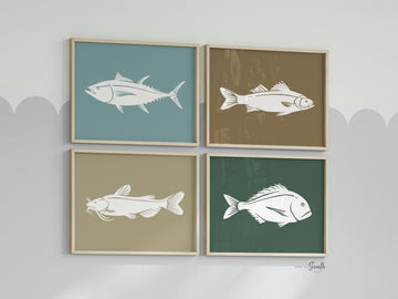 Boys fishing decor, boys fish art, boys fish decor, fishing art, fishing nursery, fish nursery, fish wall art, fish bedroom theme for boys