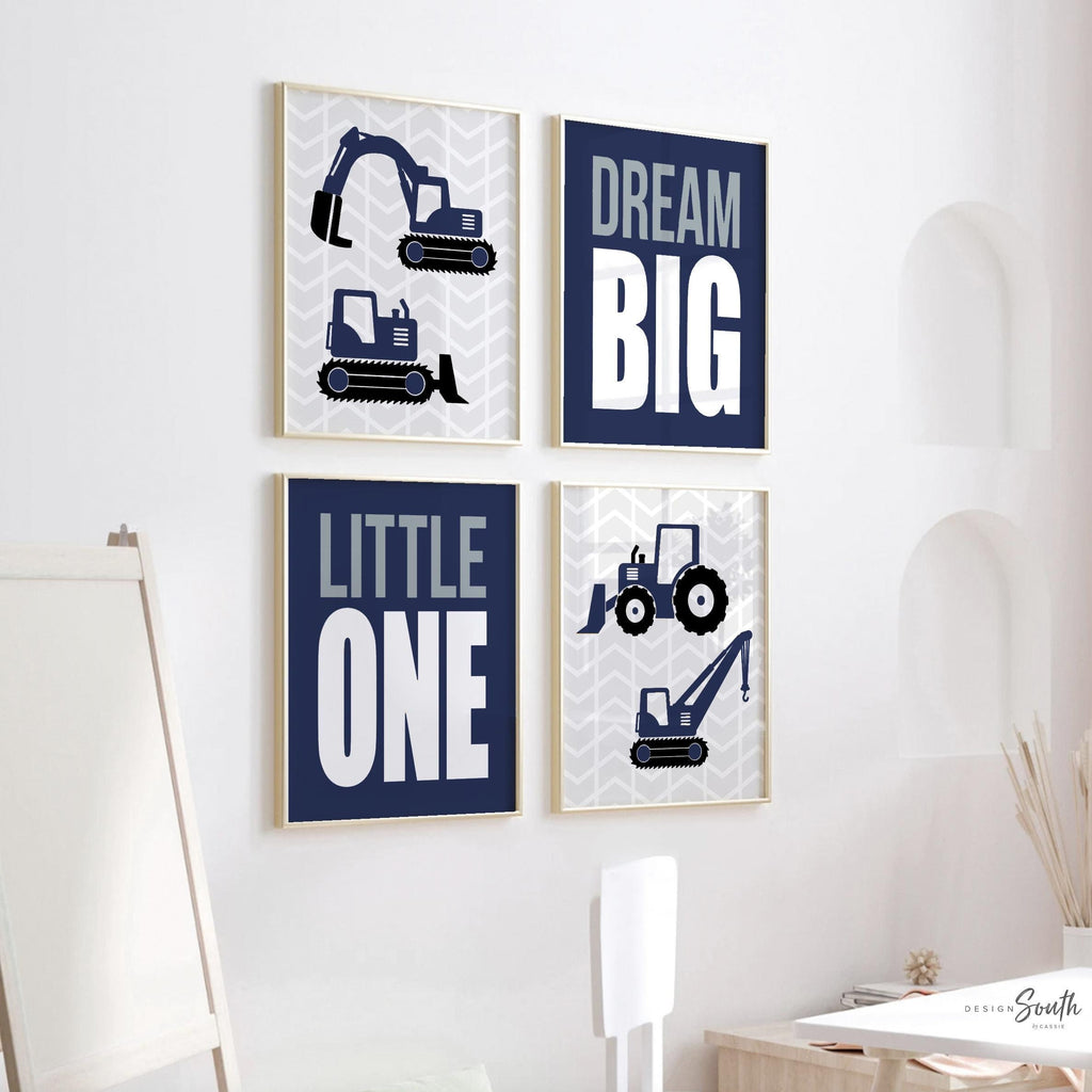 Under construction nursery, baby construction art, construction trucks for boys, builders art, decor baby builder, boy construction bedroom