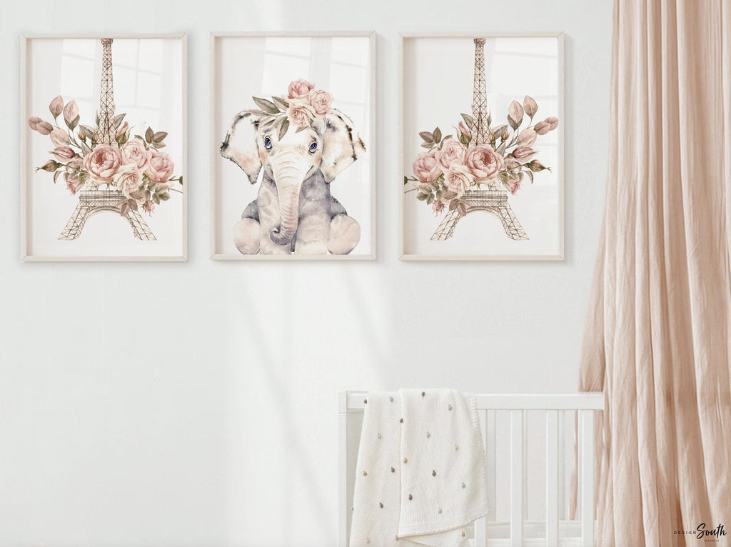 Paris nursery decor, parisian themed girls room, baby girl art blush pink room decor, paris girls bedroom, parisian nursery decor wall art