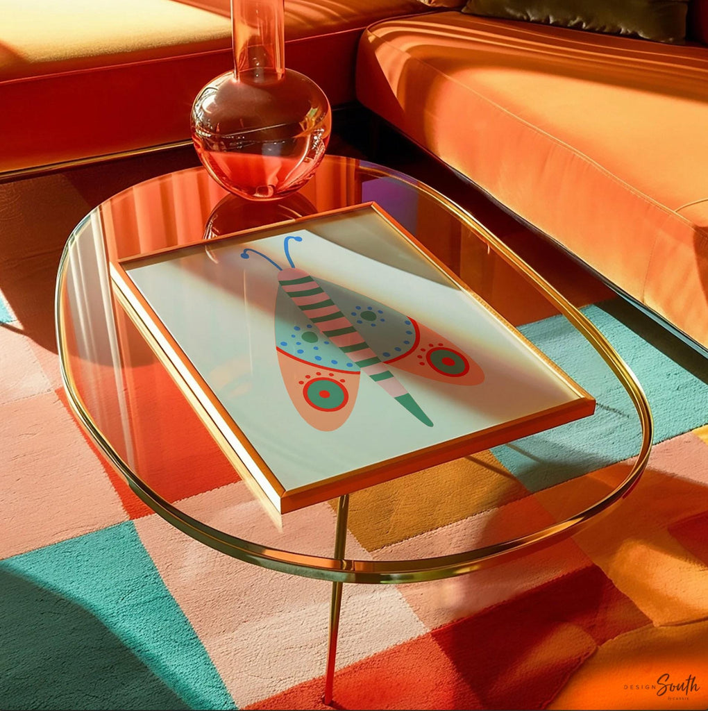 Retro nursery wall art set, colorful terrazzo pattern prints, unisex kids room decor, vibrant modern baby artwork, fun quirky wall set