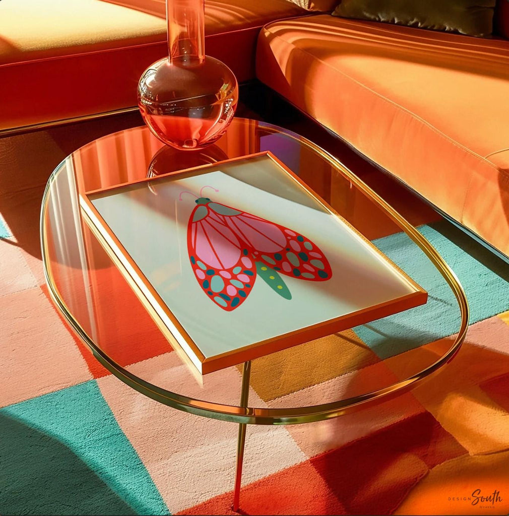 Butterfly wall art set, butterfly nursery prints, girls room decor, colorful butterfly artwork for nursery or bedroom, whimsical wall art