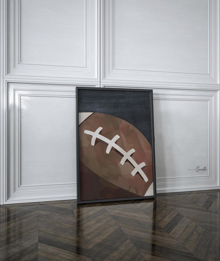 Vintage Sports Bedroom Wall Art, Set of 6, Modern Boys Sports Room Decor