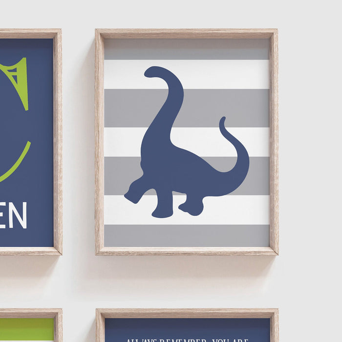 Lime dinosaur, dinosaur bedroom wall art, dinosaur decor for boys, dinosaur theme, dinosaur print, baby boy dinosaurs, dinosaur nursery art