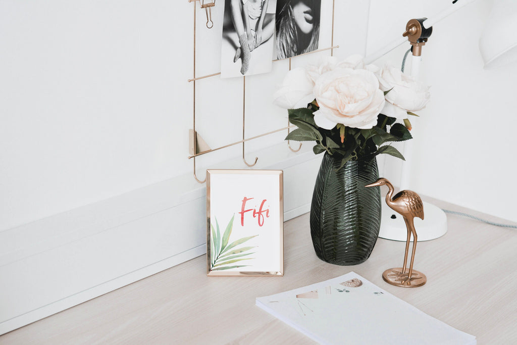 Flamingo print art set, above crib tropical wall, flamingo nursery decor, baby room decor, newborn flamingo nursery pink and green