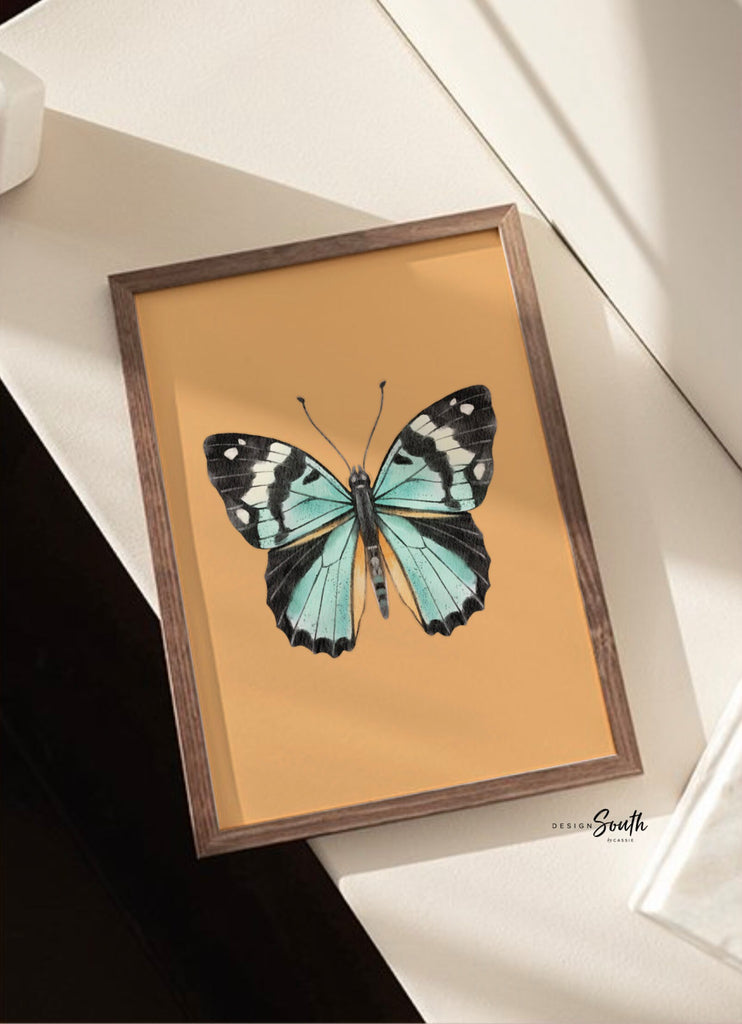 Pastel butterflies, girl nursery butterfly themed, room decor butterflies, newborn baby butterfly gift, butterfly baby shower gift, baby art