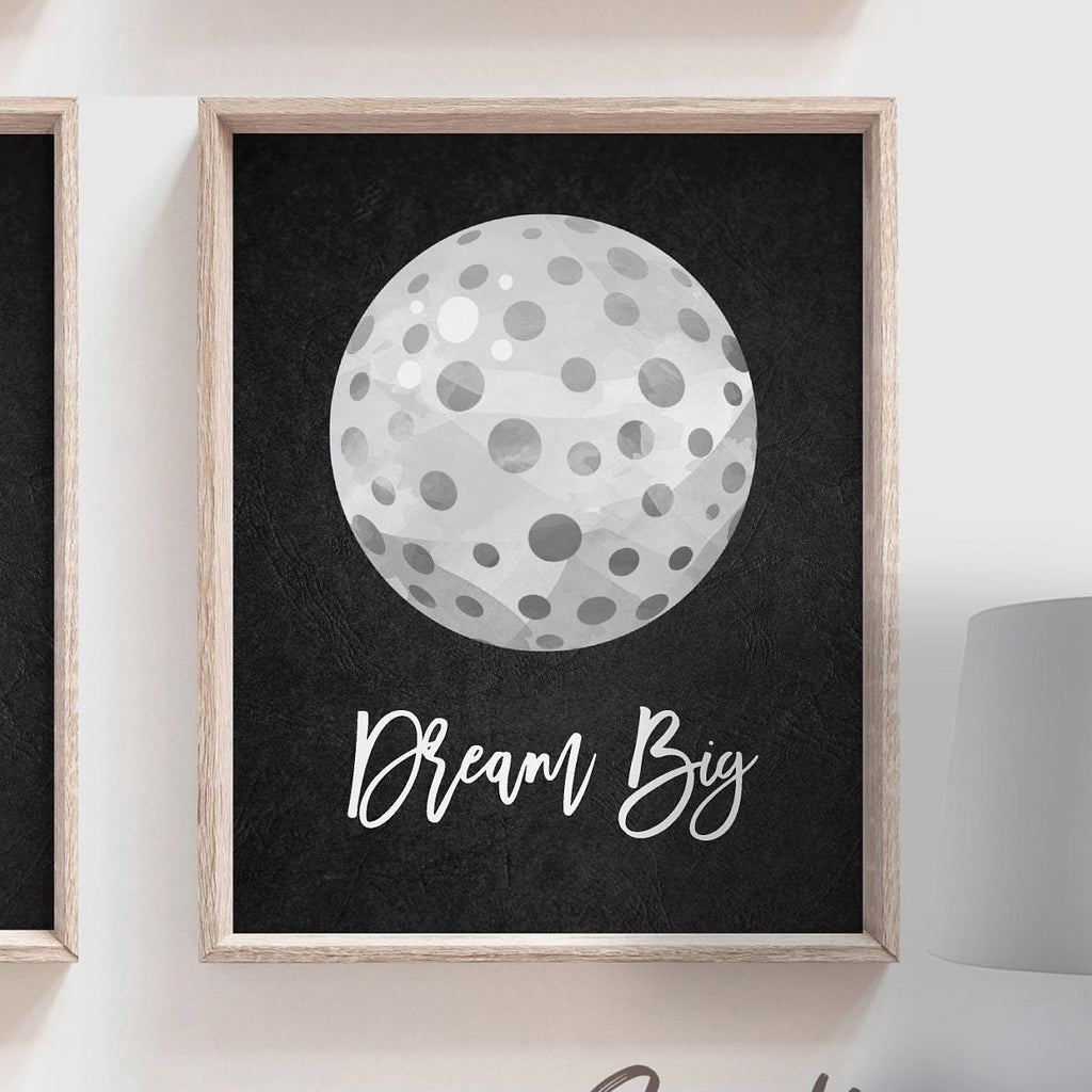 Sports collection art set of 6, boys sports nursery wall art prints, boy sports theme, boy sports inspirational positivity prints bedroom