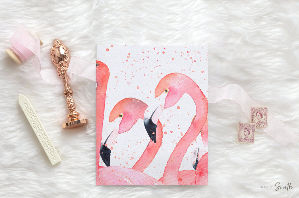 Pink flamingo wall art, little girl room art pink flamingos, pink flamingo nursery wall ideas, pink flamingo decor, wall art for girls room