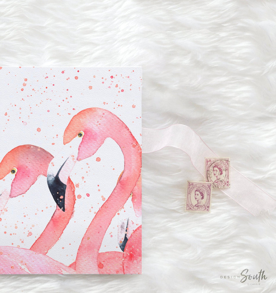 Pink flamingo wall art, little girl room art pink flamingos, pink flamingo nursery wall ideas, pink flamingo decor, wall art for girls room
