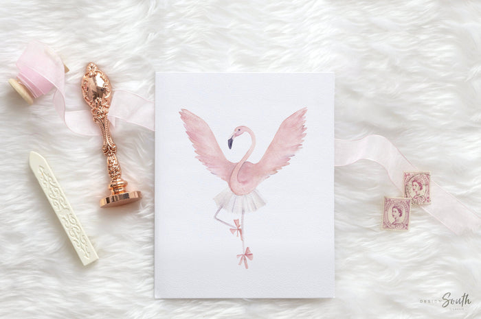 Ballet nursery set 6 prints, blush dance nursery decor, ballerina dance nursery, flamingo nursery decor, blush pink dancer art, pink ballet