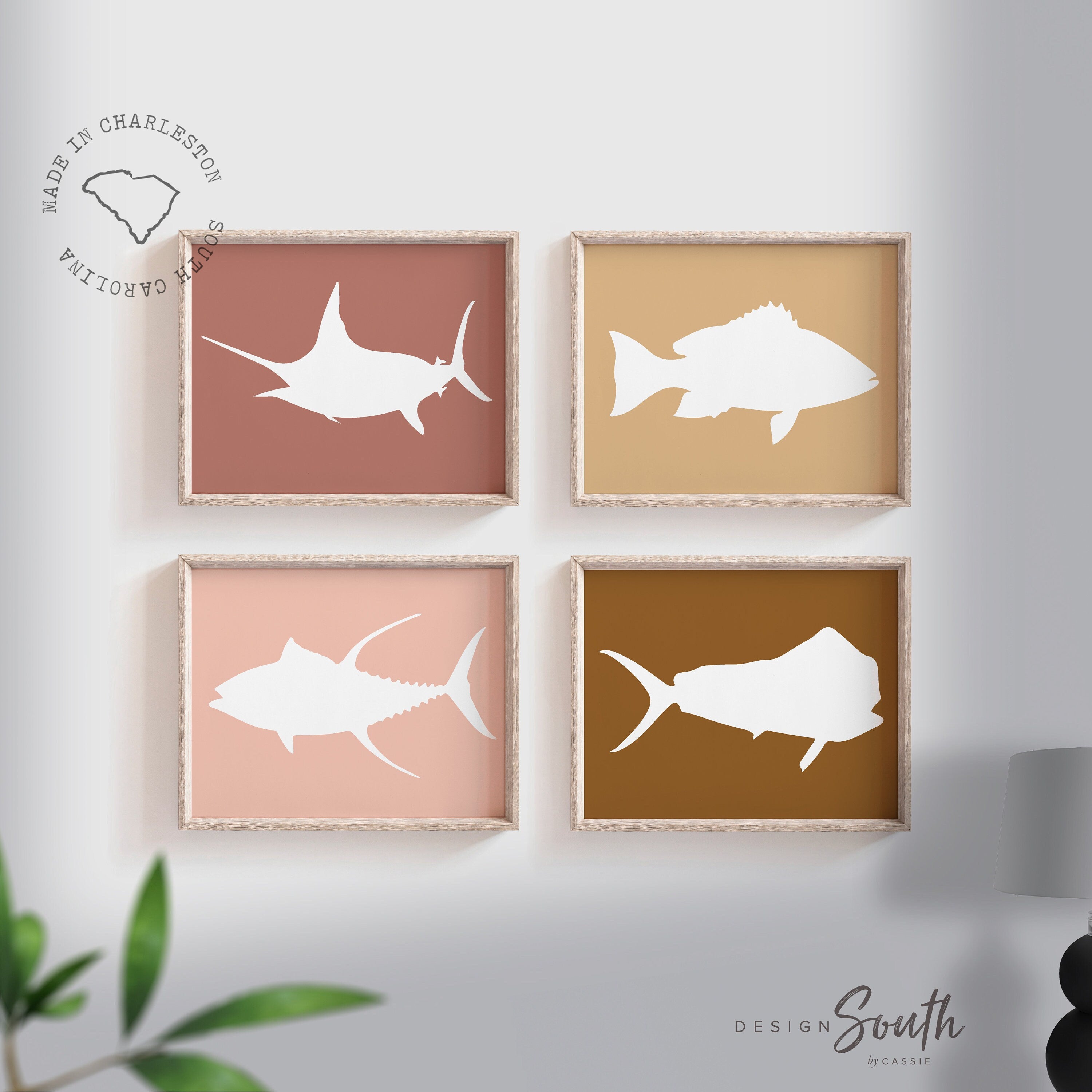 Offshore fishing, offshore fish, boys saltwater fish wall art, marlin –  Design South