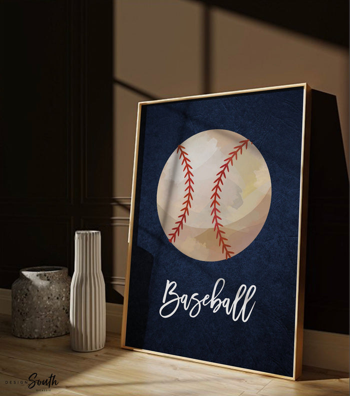 Boys nursery decor navy blue sports themed nursery, navy blue sports toddler bedroom, sports theme boy, sports nursery, toddler sports gift