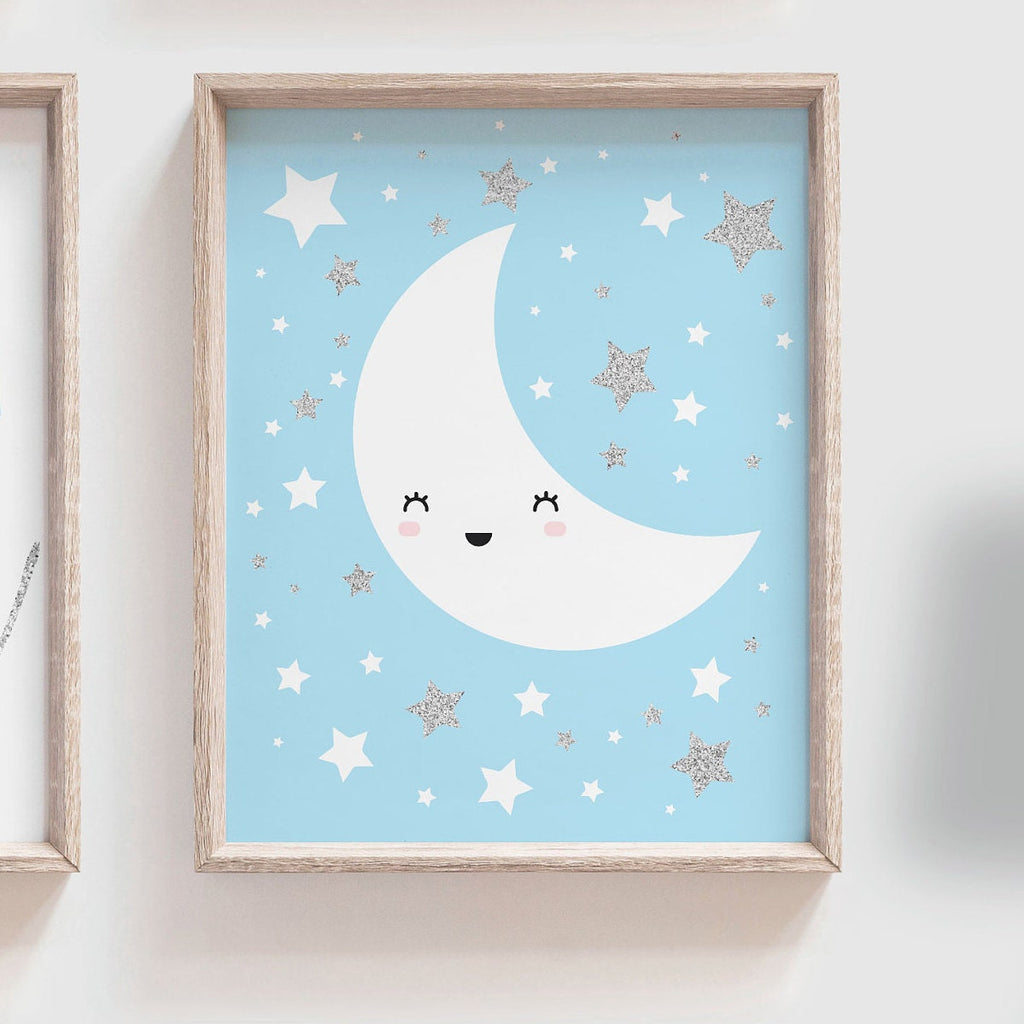 Yellow blue boy/girl twin wall art, twin nursery art, twin baby art, art for twins, wall decor twins, girl boy twin nursery, boy girl twins