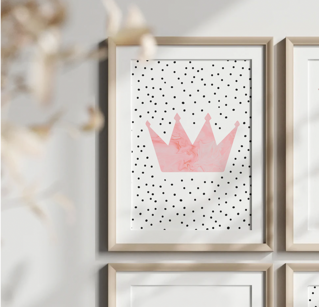 Pink kitten art prints nursery, little girl's room kitty decor, pink gray cat girl room, kitten posters, cat nursery art, cat girl bedroom