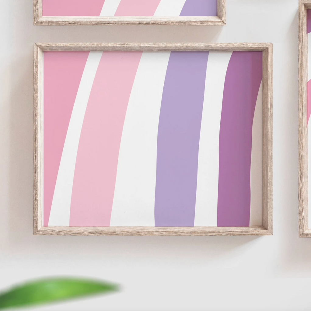 Little girl bedroom purple and pink colors, rainbow with girl's name, toddler girl bedroom ideas, pink purple rainbow themed room, pink girl