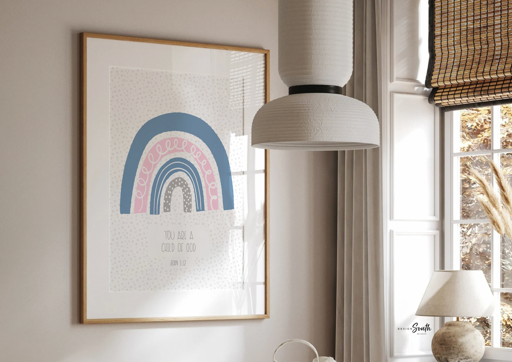 Girls pink gray and blue nursery, pink blue and gray little girl room art, blue and pink monogram print set for girl, moon cloud star nursery, cloud nursery decor, cloud moon star wall decor