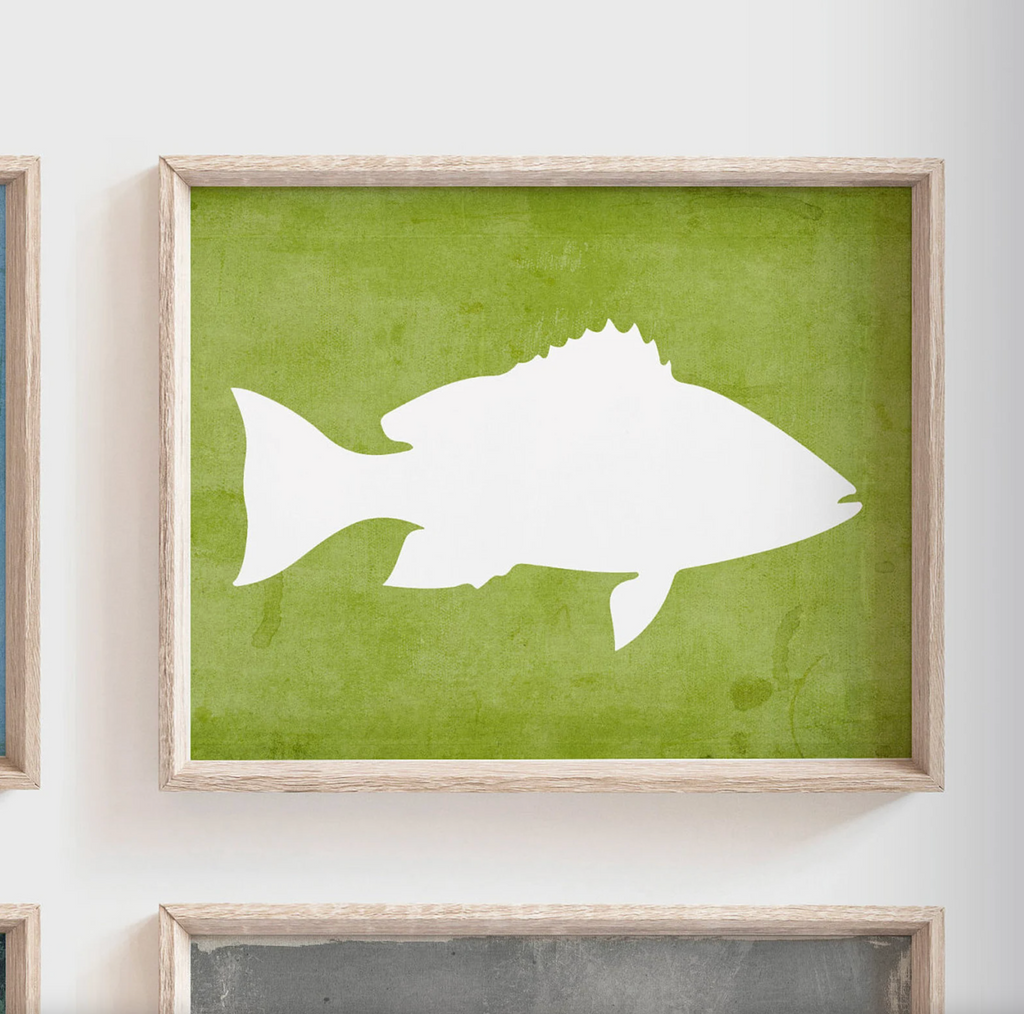 boys bedroom decor	boys nursery decor	nautical wall decor	boys playroom decor	game fish prints	wall prints boy fish	saltwater fishing	saltwater fish art	fishing nursery art	boys bedroom fishing	fisherman baby art	blue green fish art	fishing wall decor