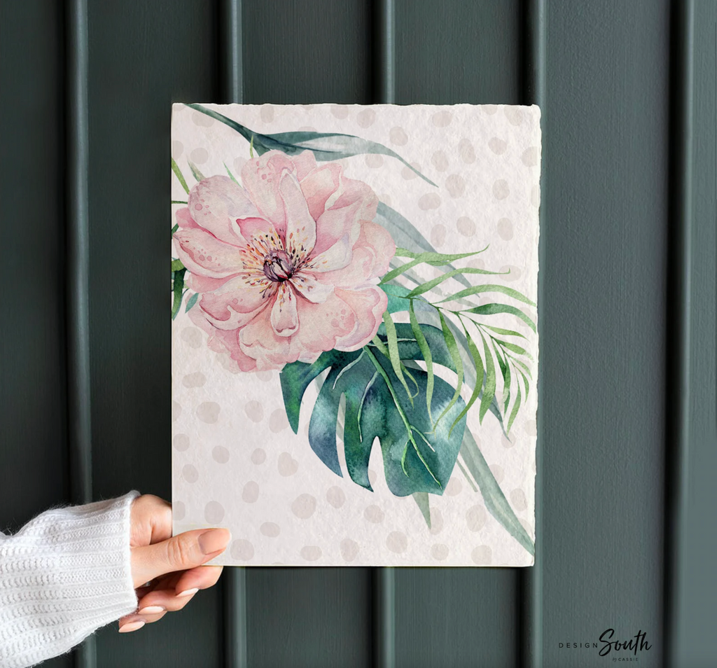 Safari girl room, jungle animals with pink flowers toddler girl art, palm nursery art, personalized name with animals prints, pink green art