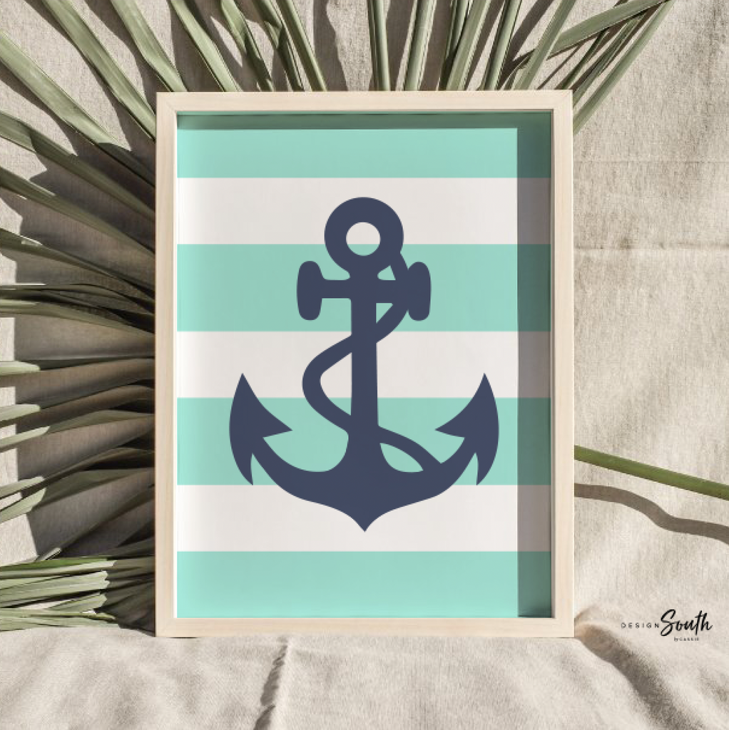 Boys nautical nursery decor, nautical nursery gray navy and aqua, boys nautical wall art, aqua and navy nautical nursery, baby boy nautical